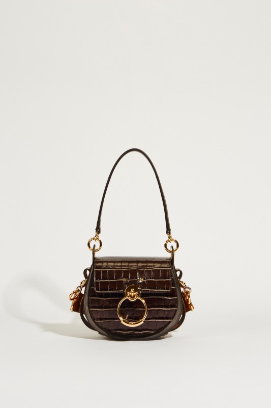 Umhängetasche 'Tess Small' Profound Brown