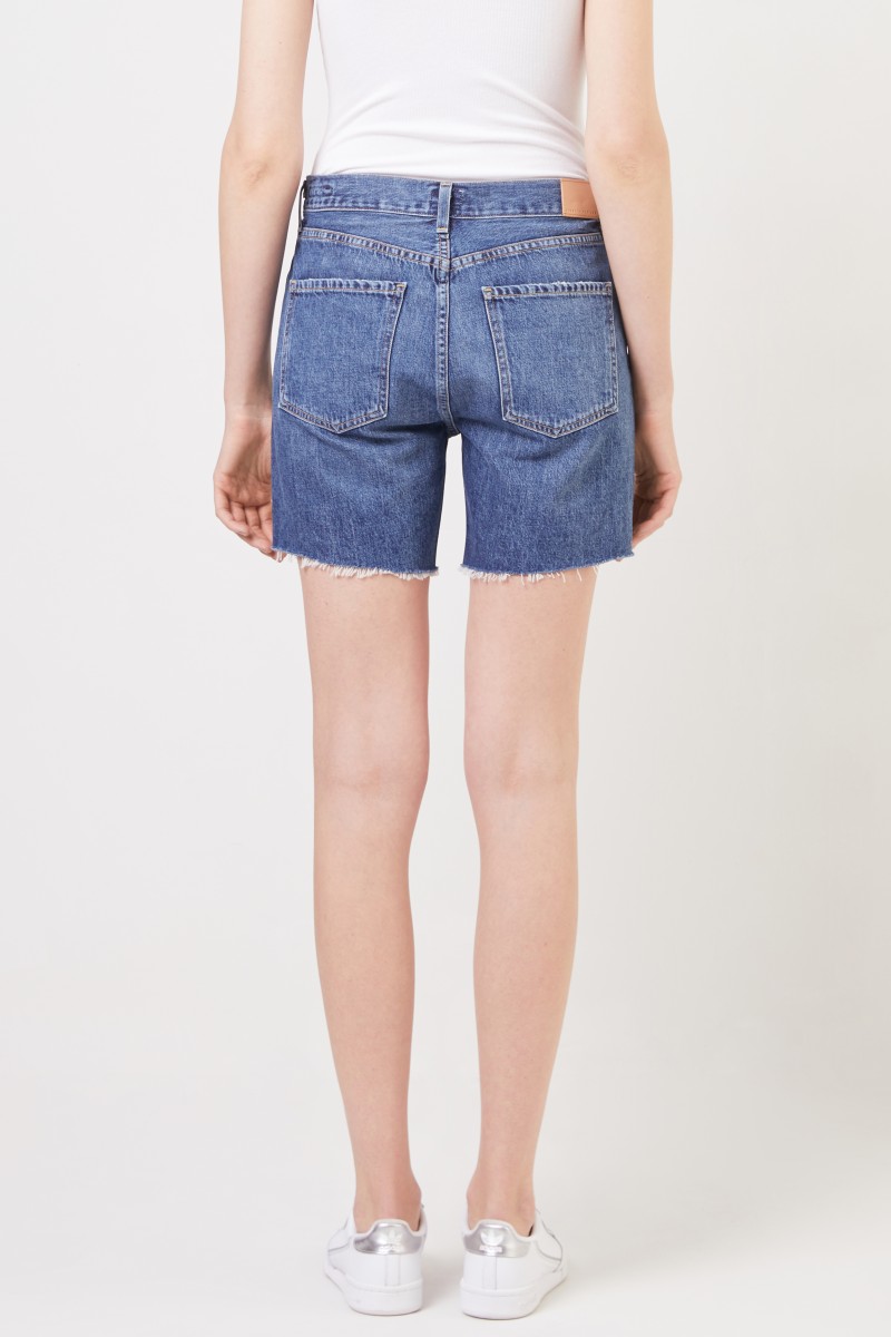 Jeans-Shorts 'Bailey Loosefit' Blau