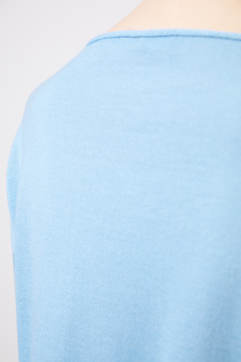 Iris von Arnim Oversize Cashmere-Pullover 'Laniv' Sky Blue