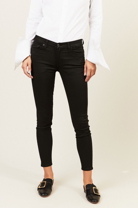 Jeans 'The Skinny Crop' Schwarz