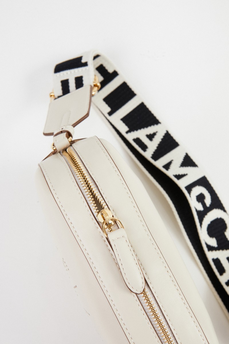 Stella McCartney Umhängetasche 'Mini Camera Bag' Weiß