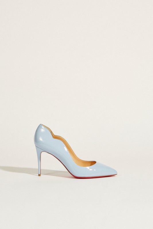 Lackleder-Pump 'Hot Chic 85' Blau