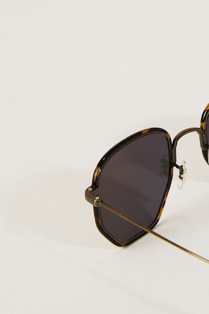 Sonnenbrille 'Alland' Gold/Grau