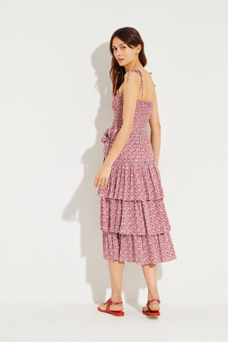 Kleid 'Wild Pansy' mit floralem Print Multi