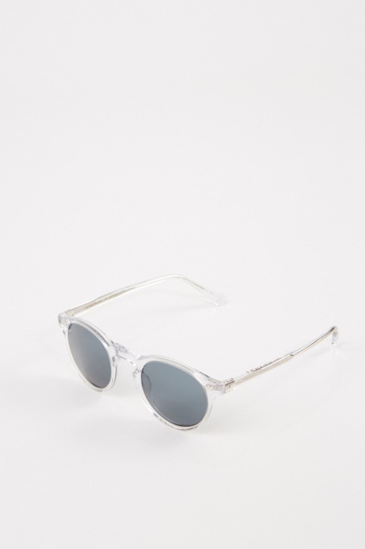 Oliver Peoples Sonnenbrille 'Gregory Peck' Transparent/Blau