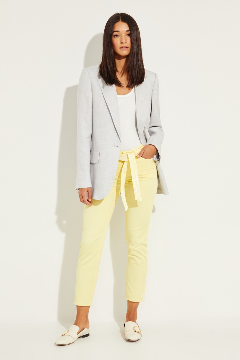 Jeans 'Scout Cropped' Gelb
