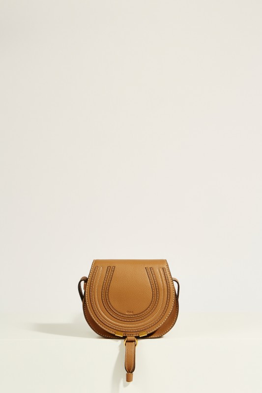 Umhängetasche 'Marcie Saddle Small' Nut