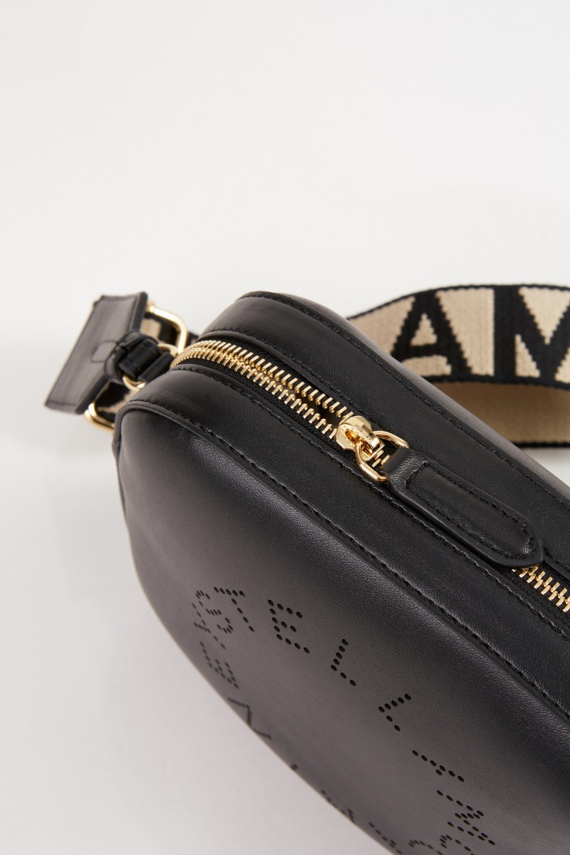 Stella McCartney Umhängetasche 'Mini Camera Bag' Schwarz