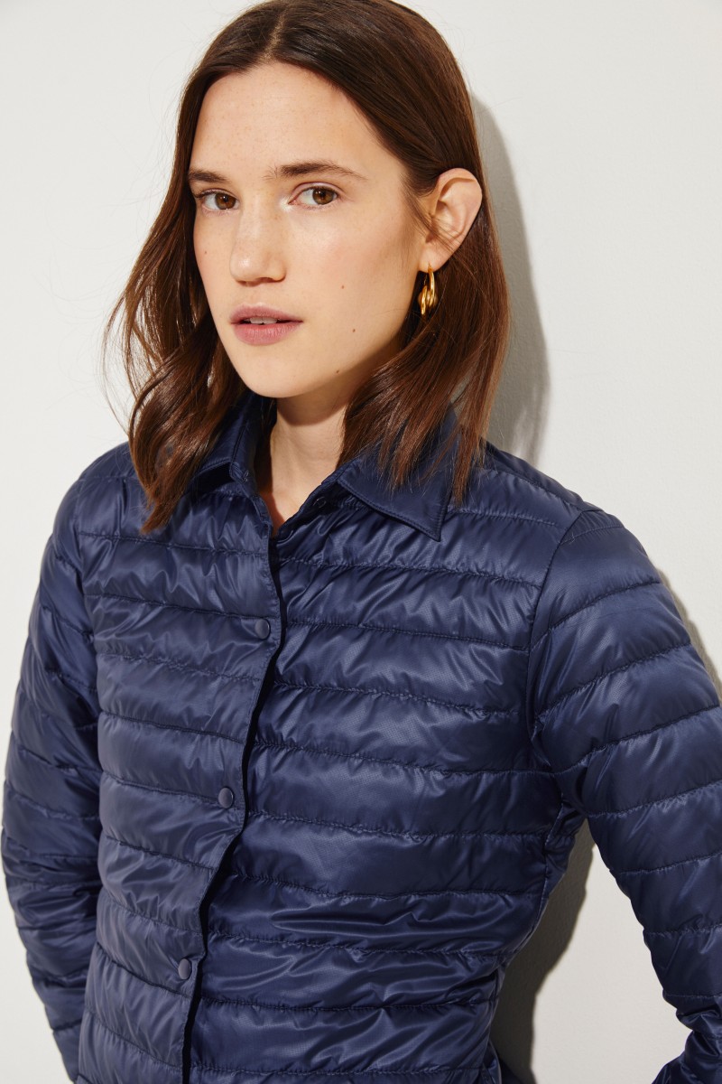 Daunenjacke Blau