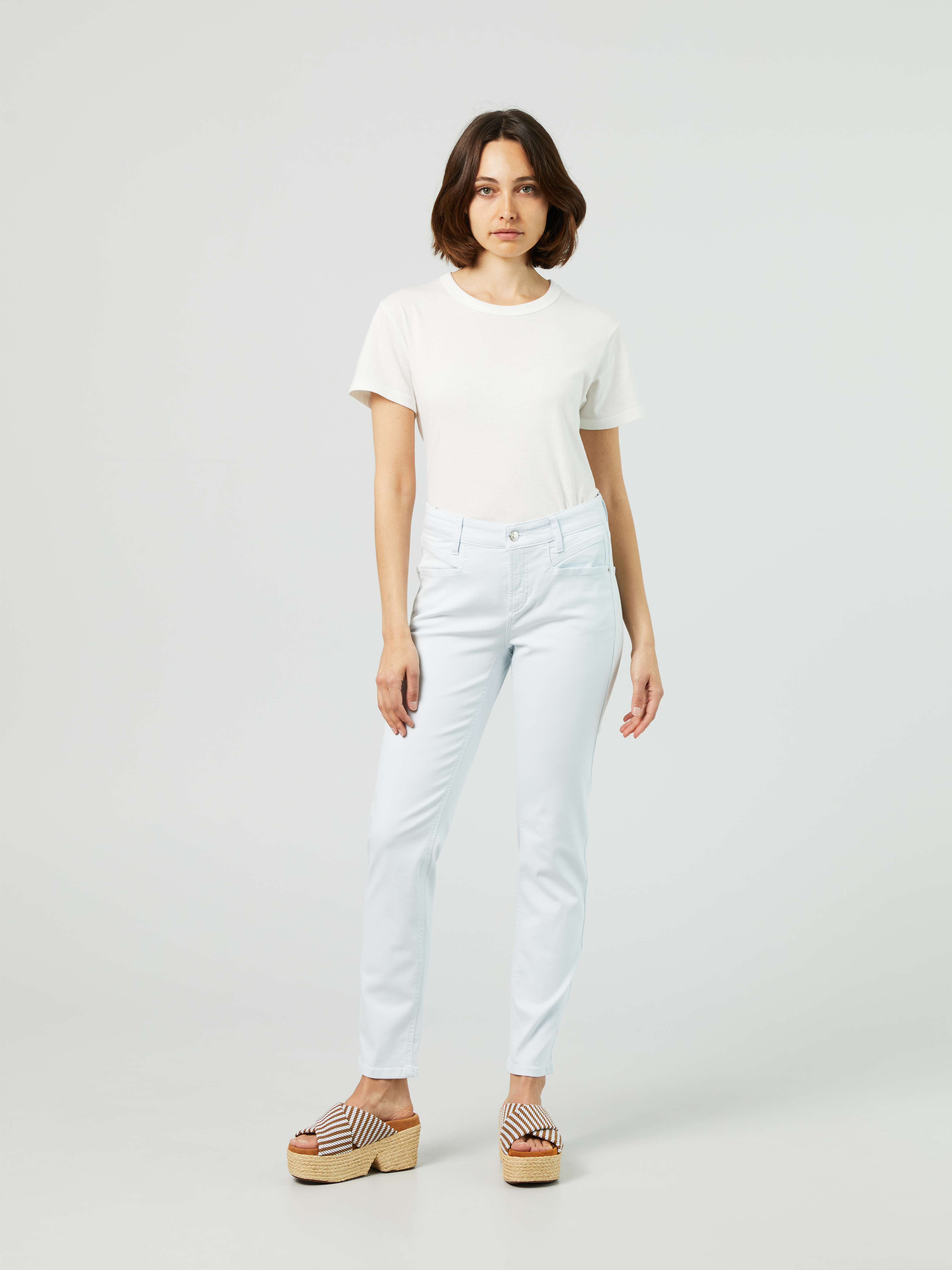 Cambio Jeans 'Pina Seam' Light Blue | Slim \u0026 Skinny Fit Jeans