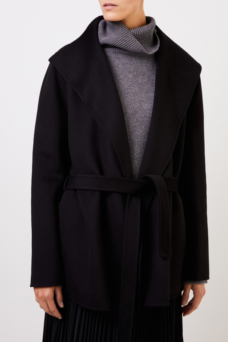 Joseph Woll-Cashmere-Jacke 'Lima' Schwarz