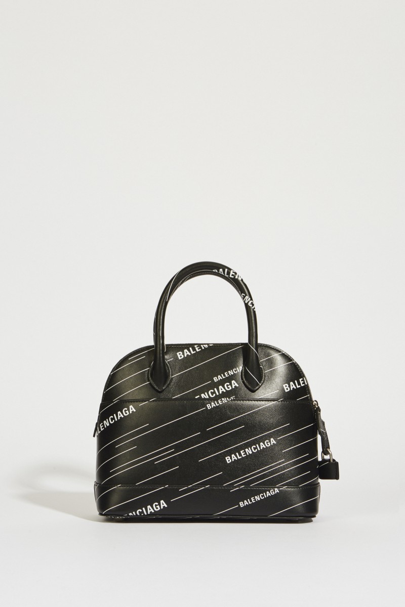 Tasche 'Ville S' mit Logo Schwraz/Weiß