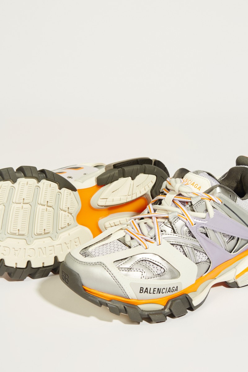 Sneaker 'Track' Grau/Multi