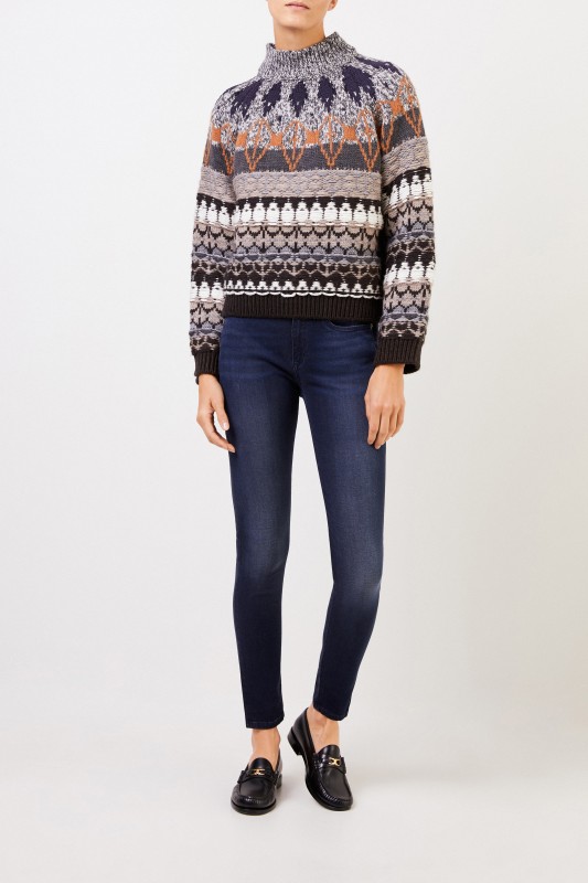 Rag&Bone Skinny-Jeans 'Kate' Dunkelblau