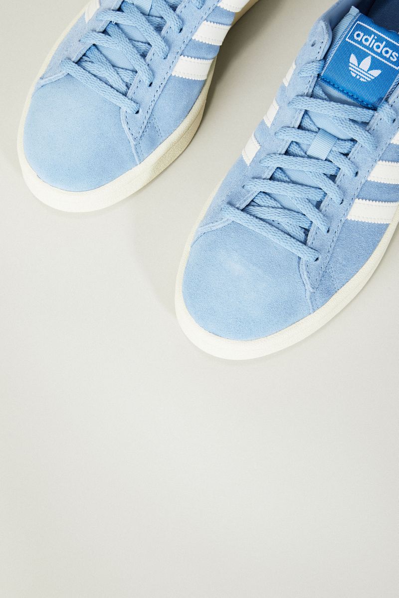 Leder Sneaker 'Campus W' Blau