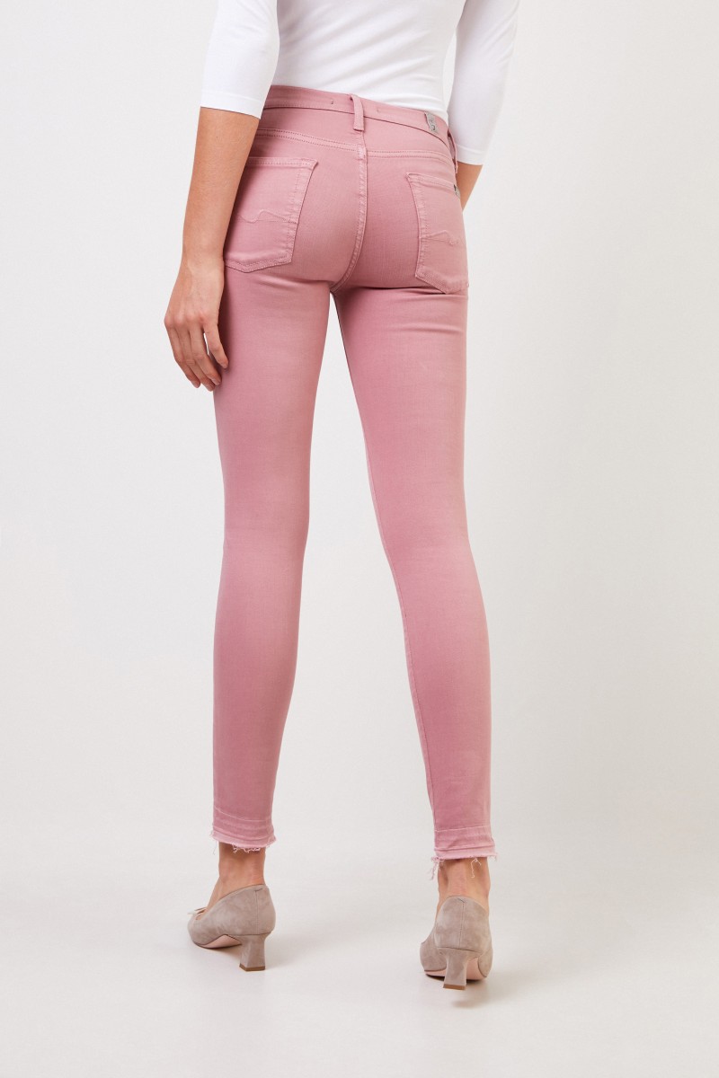 Skinny-Jeans 'Skinny Cropped' Rosneholz