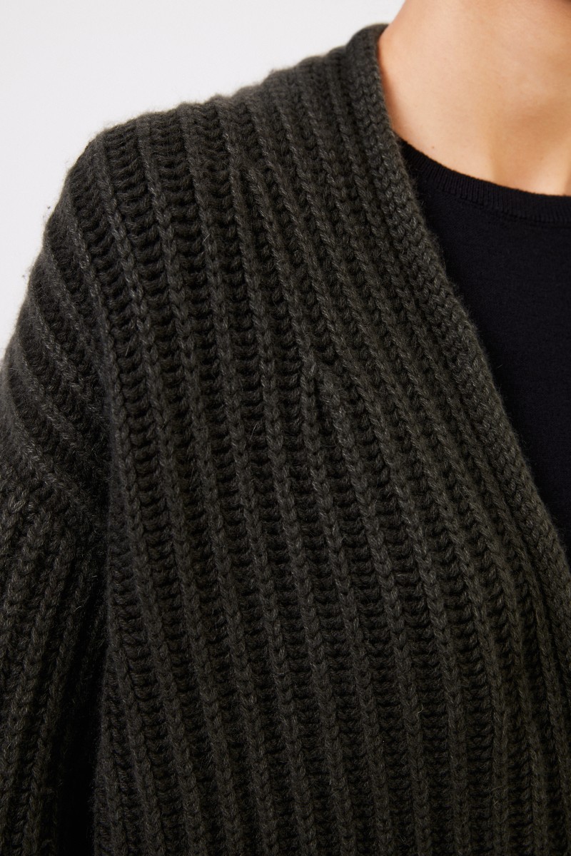 Cashmere-Cardigan 'Sinja' Grün