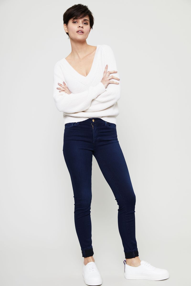 High Waist Jeans Indigo