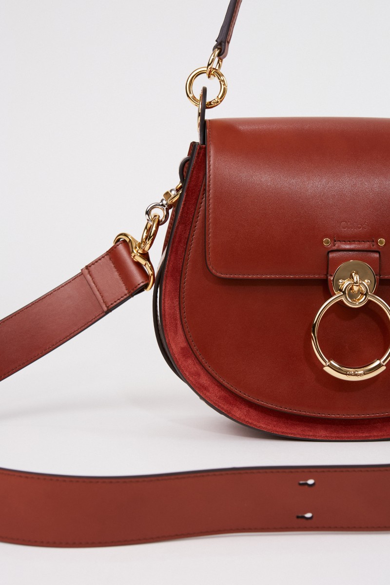 Chloé Umhängetasche 'Tess Large' Sepia Brown
