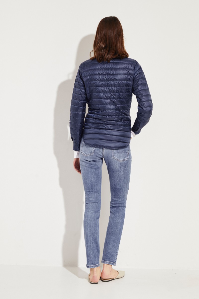 Daunenjacke Blau