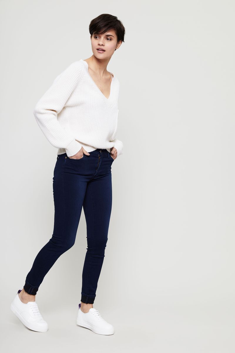 High Waist Jeans Indigo