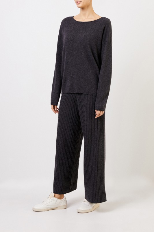 Cashmere-Pullover 'Cayo' Anthrazit