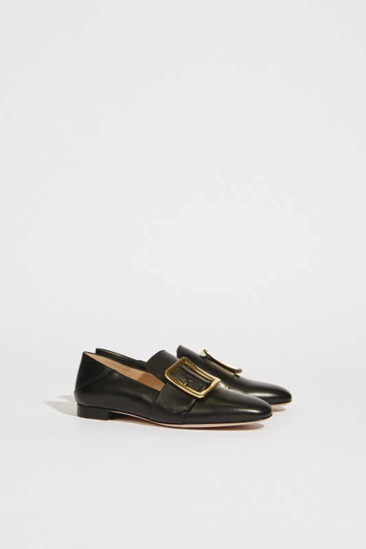 Lederloafer 'Janelle' Schwarz