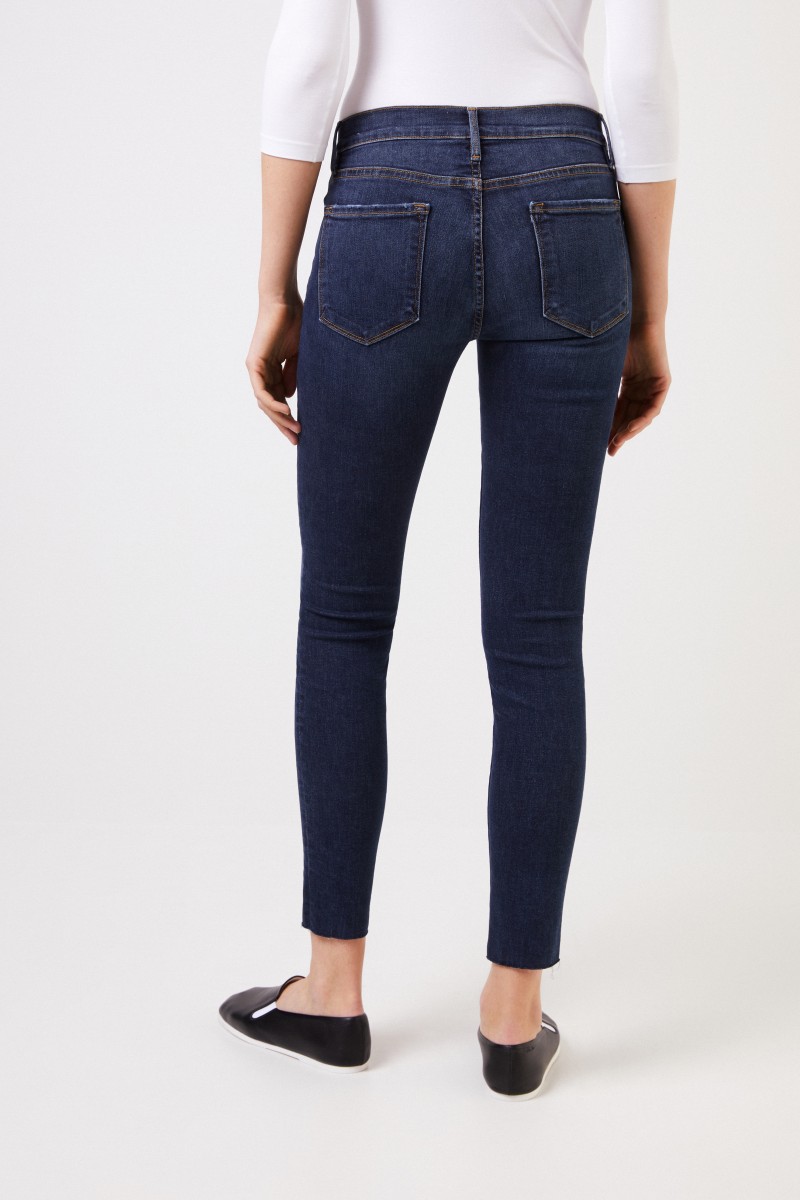 Frame Skinny Jeans 'Le Skinny De Jeanne' Marineblau
