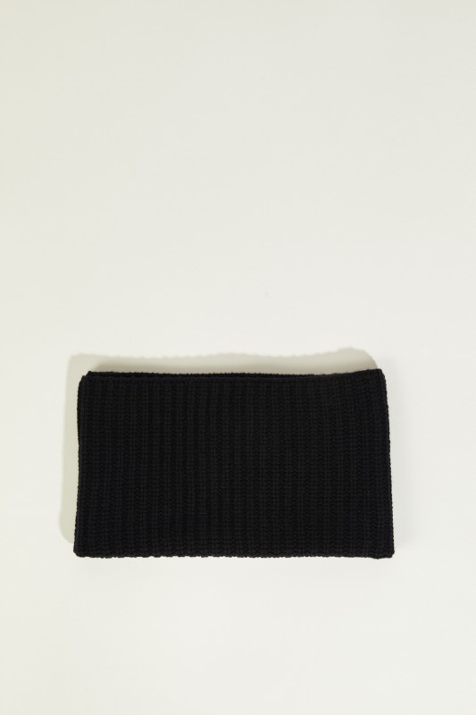 Cashmere-Schlauch-Schal Blau