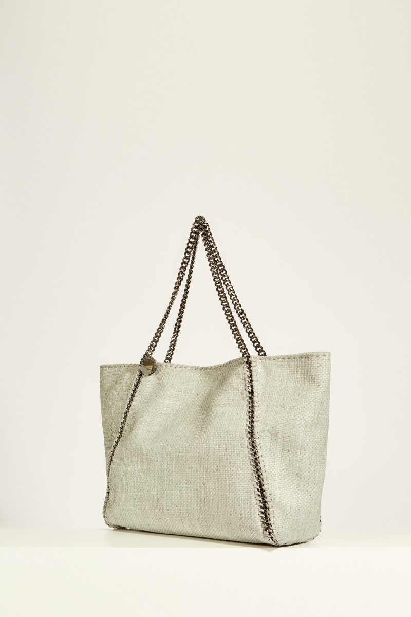Gewebter Shopper 'Tote' Grau