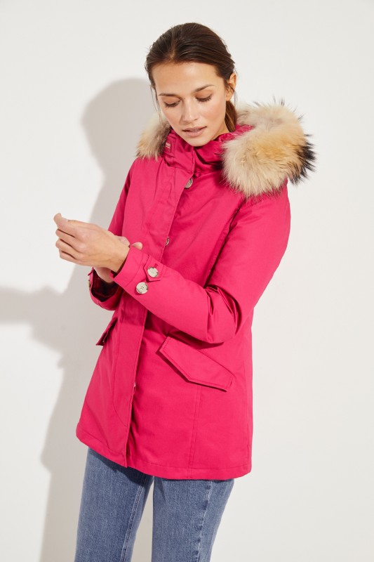 Daunenparka 'W'S 3 in 1 Arctic Parka' Fuchsia