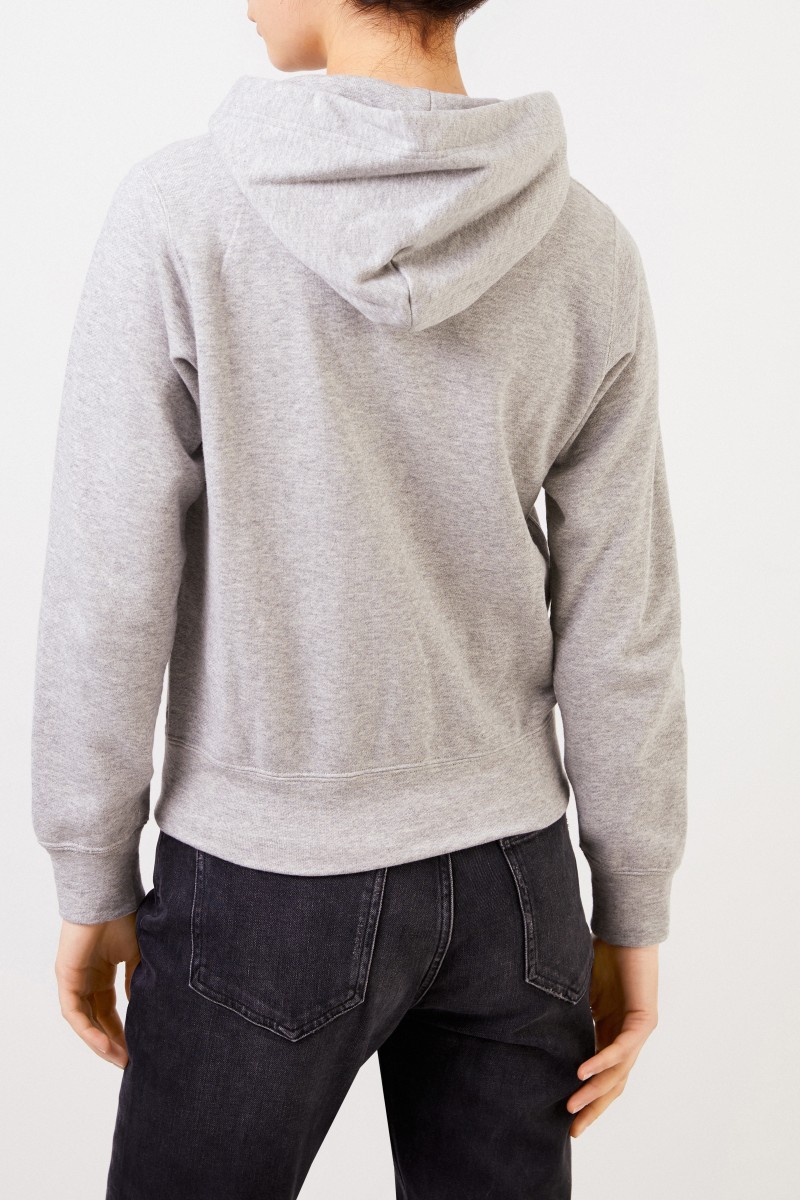 Comme des Garcons Play Sweatshirtjacke mit Herz-Emblem Grau
