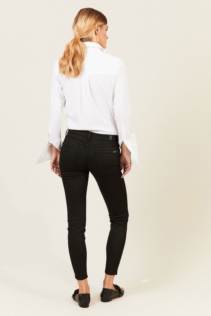 Jeans 'The Skinny Crop' Schwarz