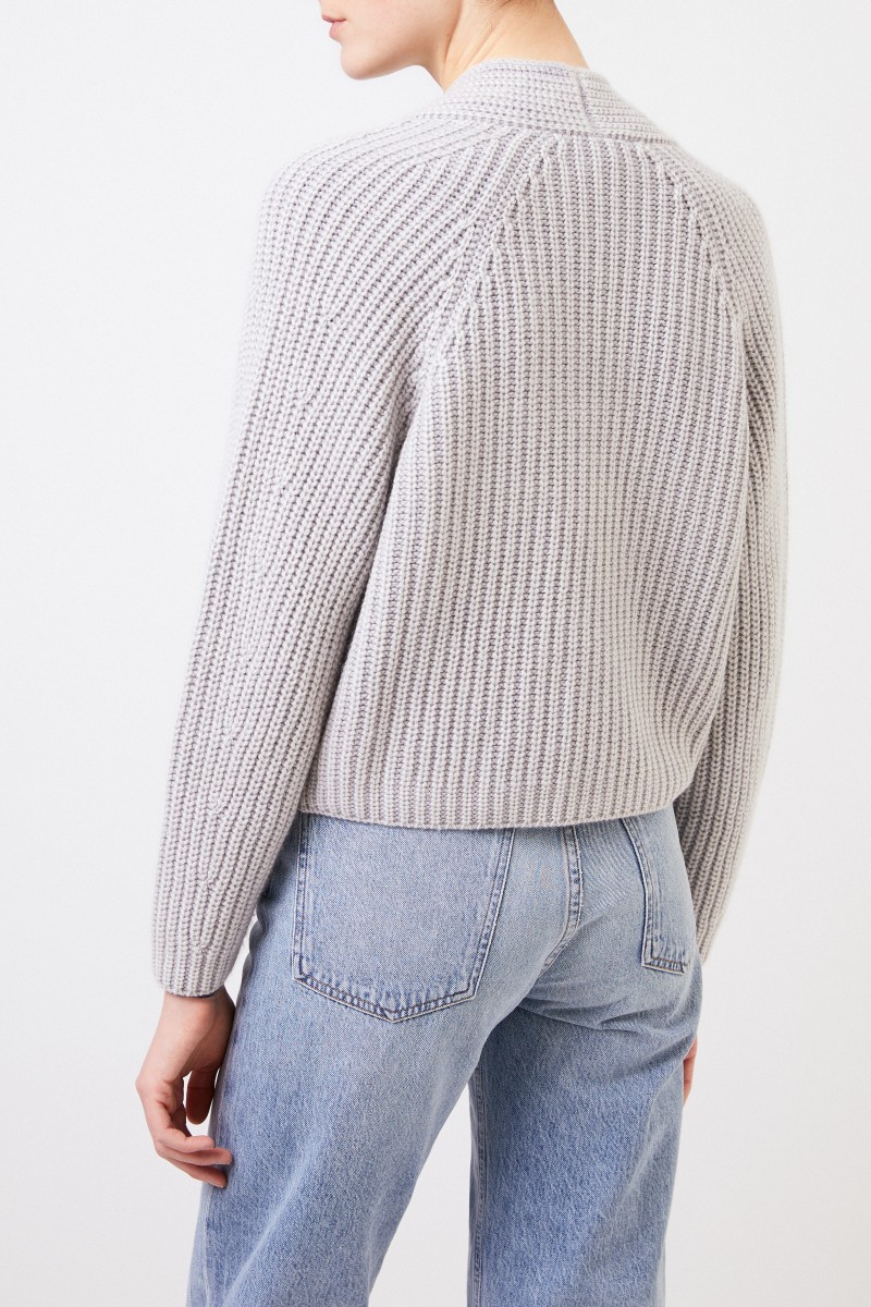 Cardigan 'Fanele' Silber