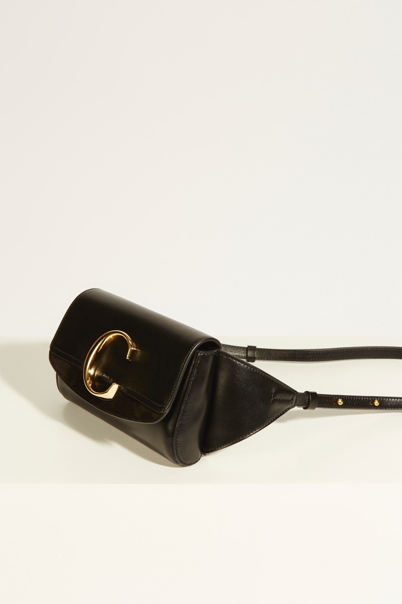 Gürteltasche 'Chloé C' Schwarz