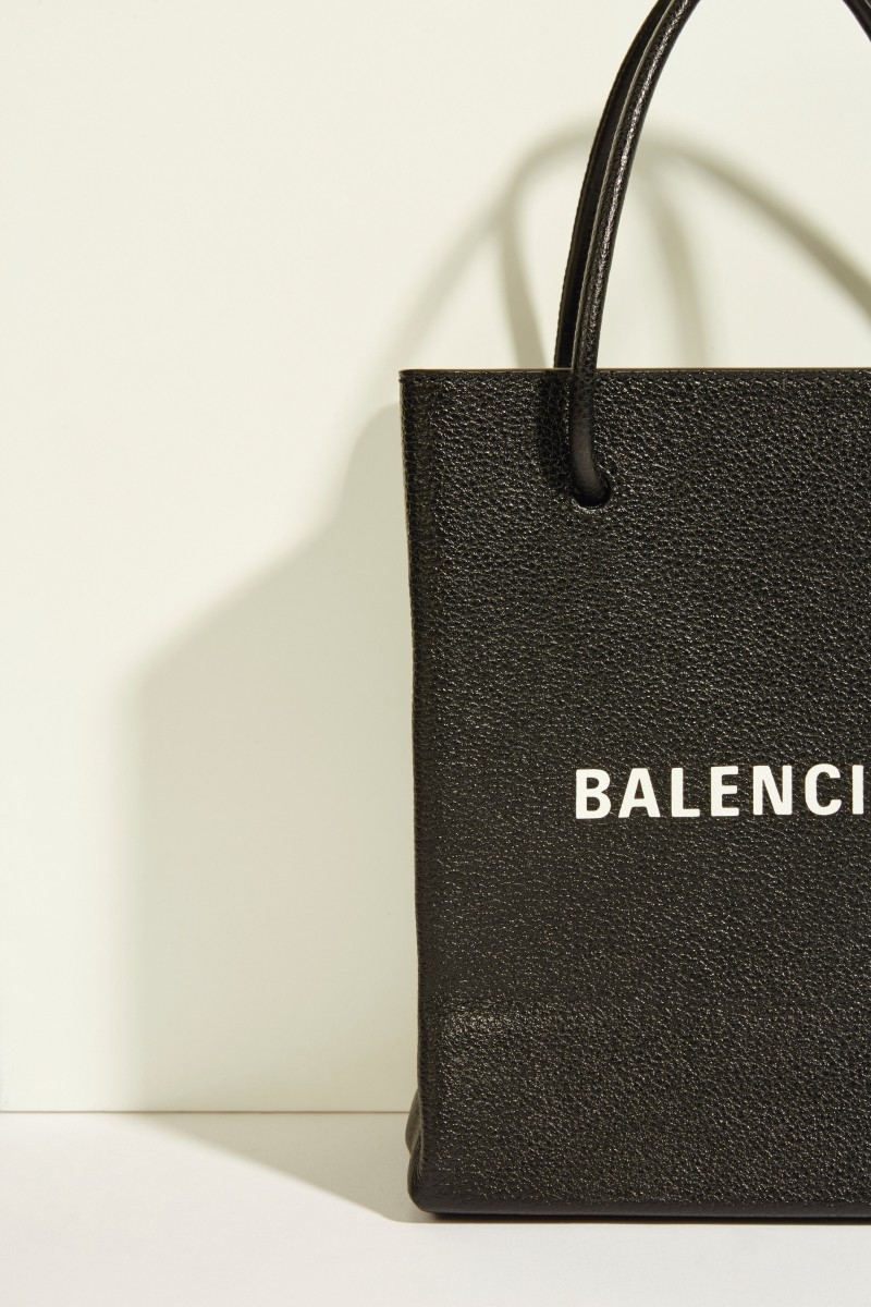 Handtasche 'Shopper Small' Schwarz