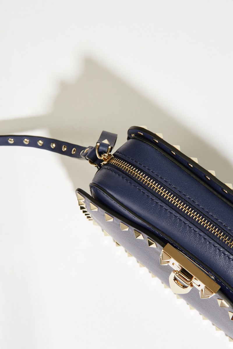 Umhängetasche 'Rockstud Camera Bag' Marineblau