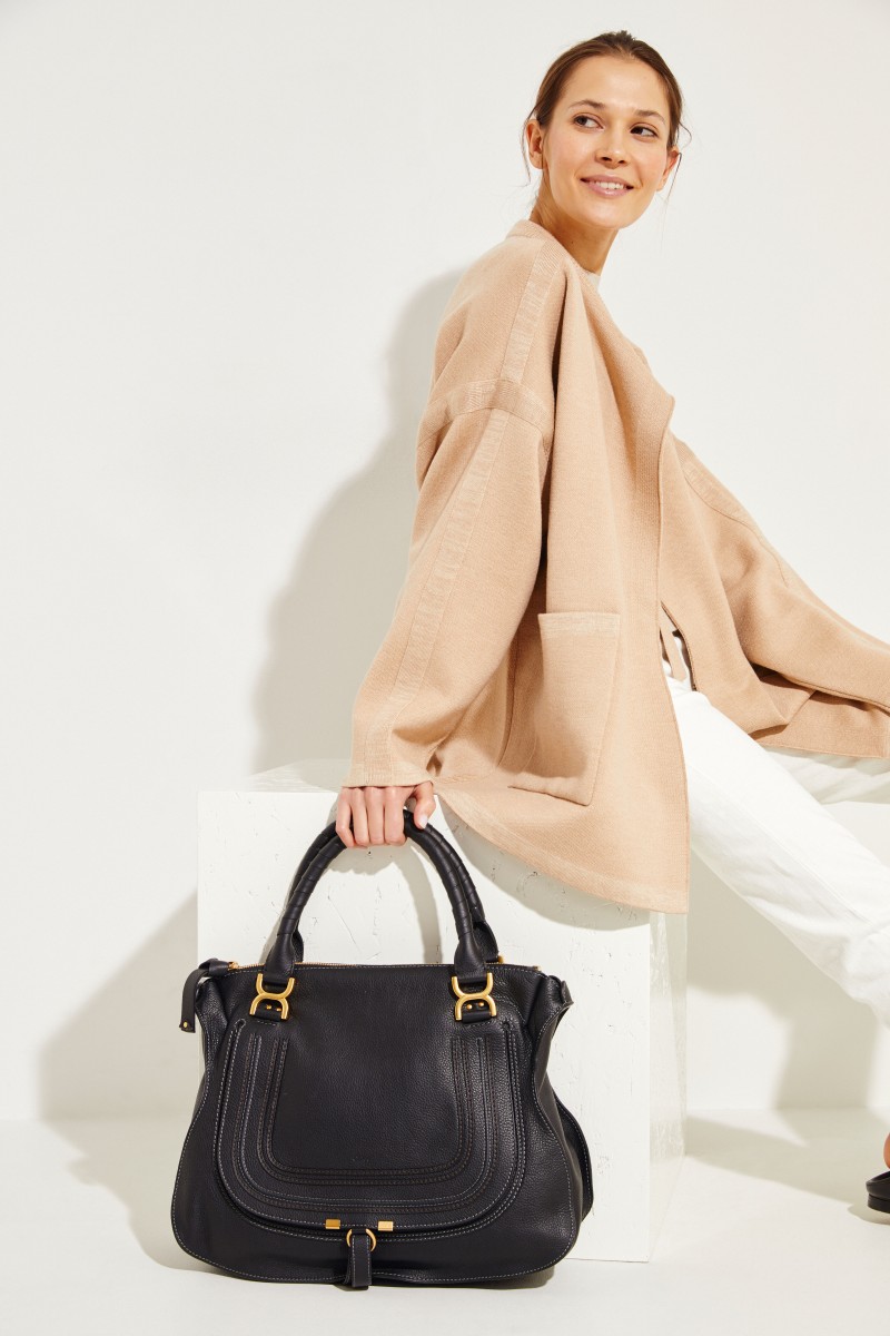 Handtasche 'Marcie Large' Schwarz