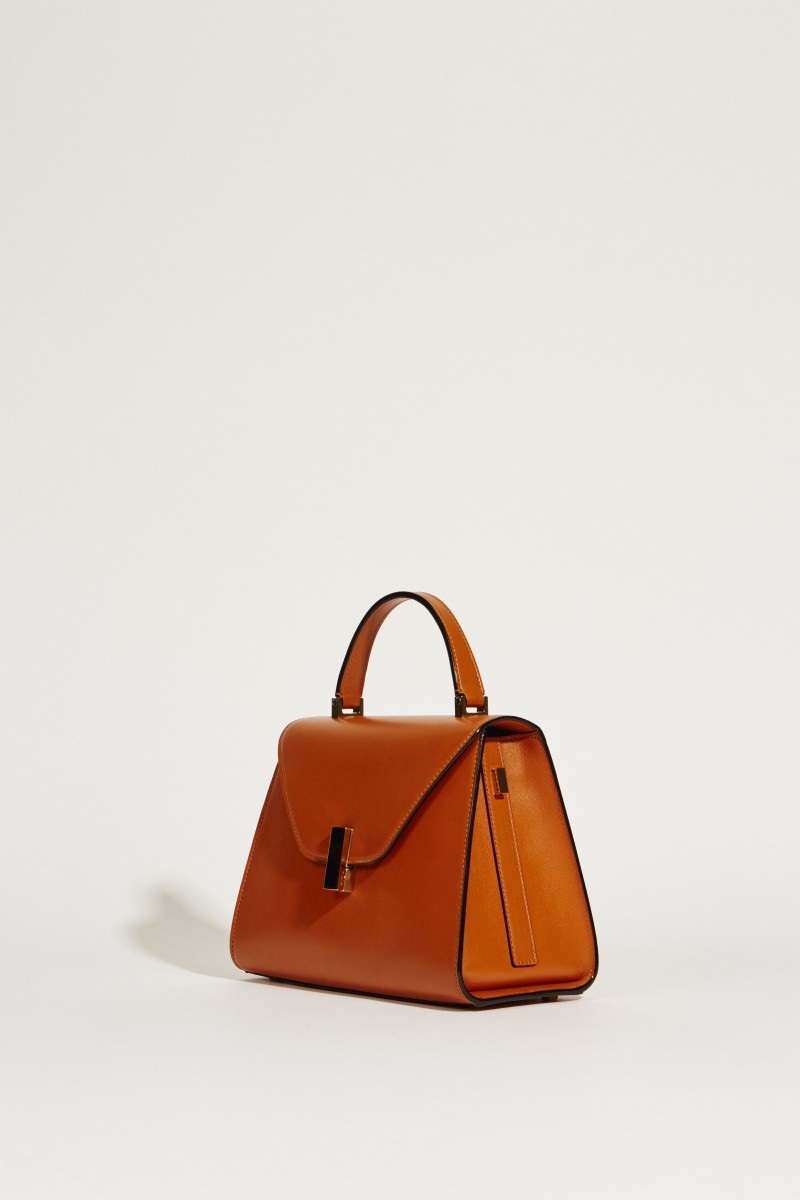 Leder-Tasche 'Iside Medium' Braun