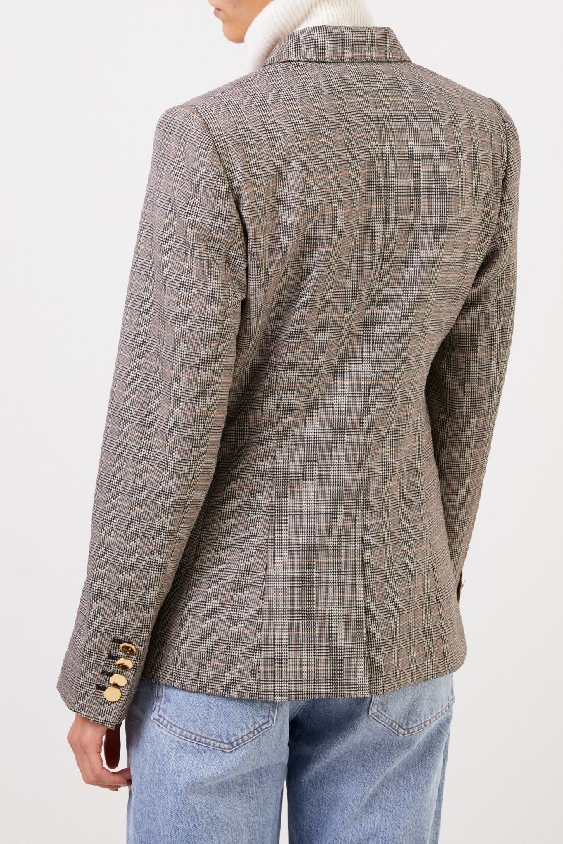 Stella McCartney Karierter Blazer 'Beaufort' Multi