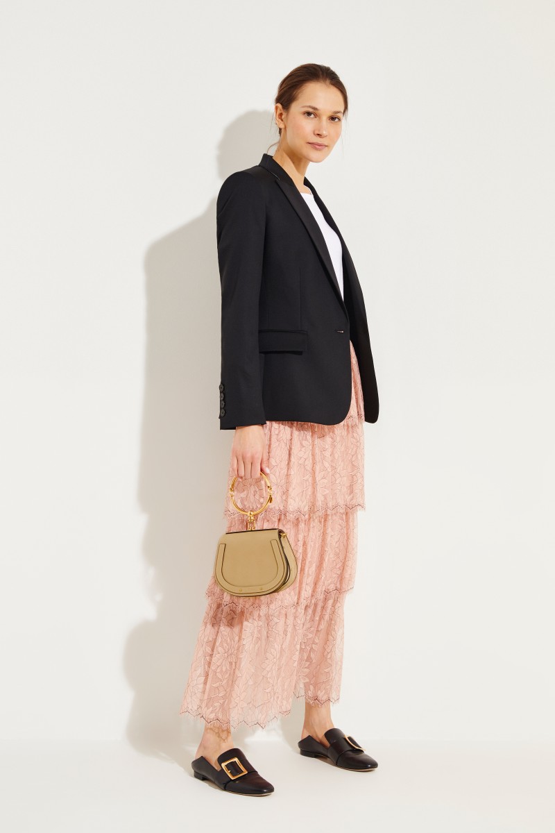 Umhängetasche 'Nile Small' Biscotti Beige