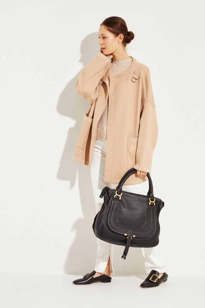 Handtasche 'Marcie Large' Schwarz