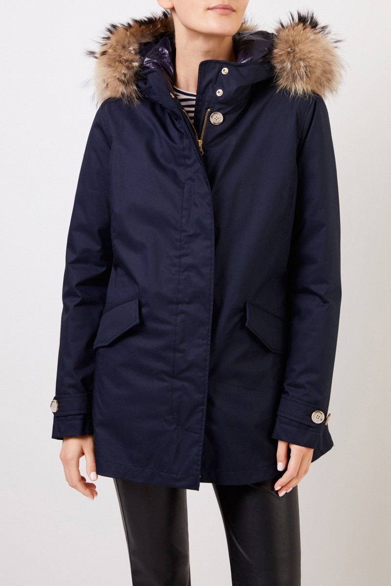 Woolrich Daunenparka 'W'S 3 in 1 Arctic Parka' Marineblau