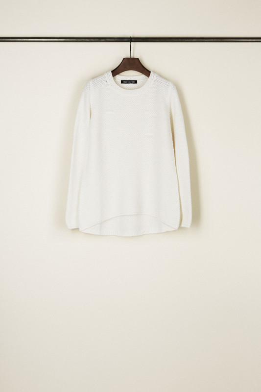 Cashmere Pullover 'Santorin' Weiß