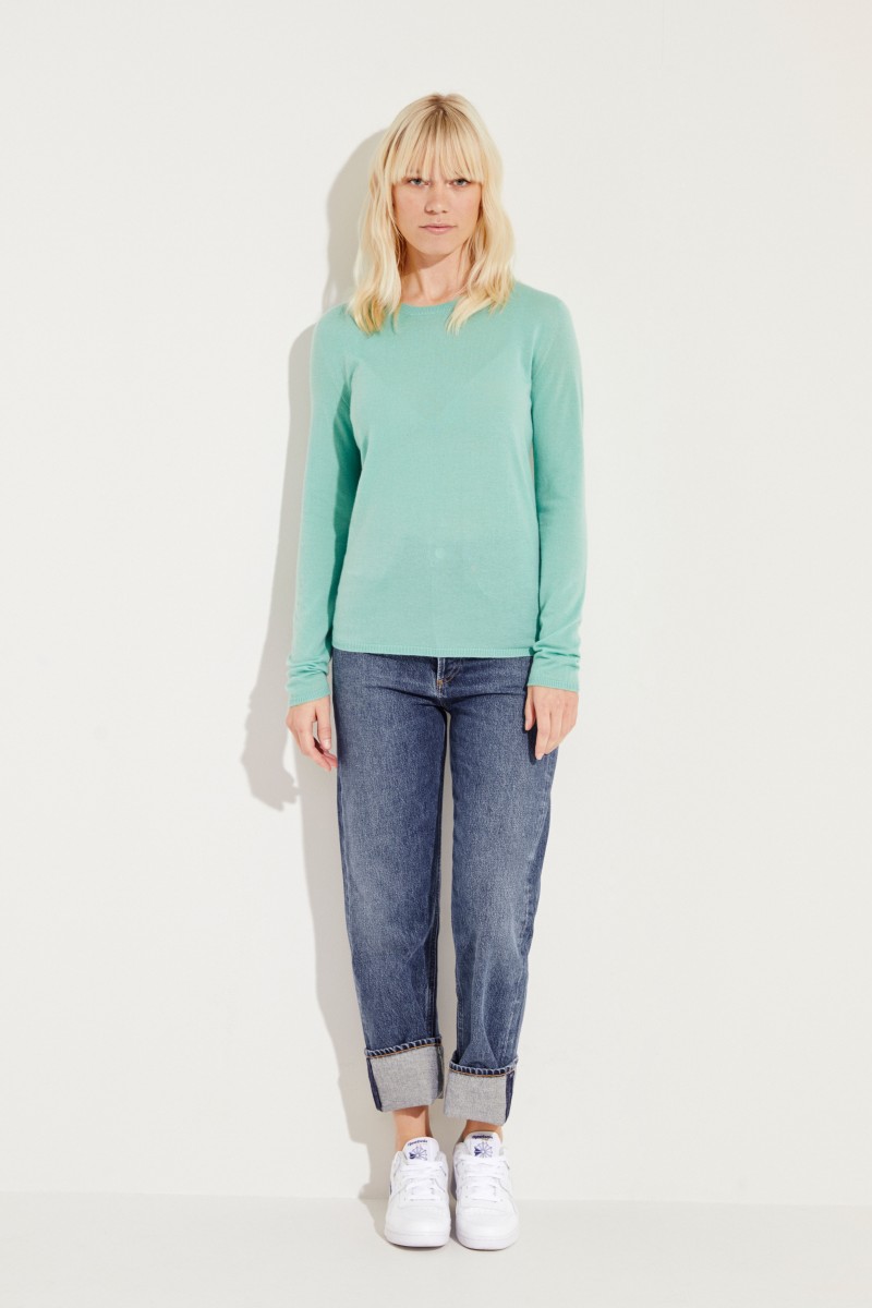Cashmere-Pullover 'Riverstone' Grün