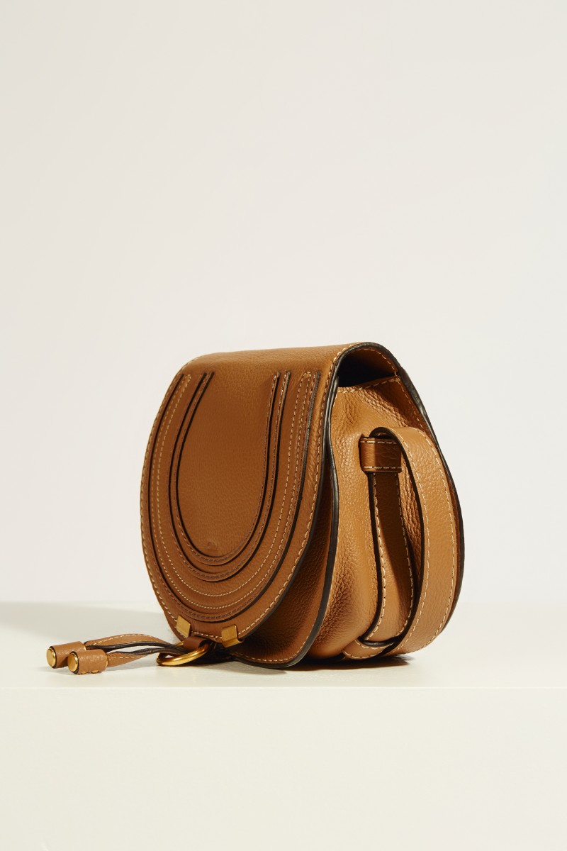 Umhängetasche 'Marcie Saddle Small' Nut