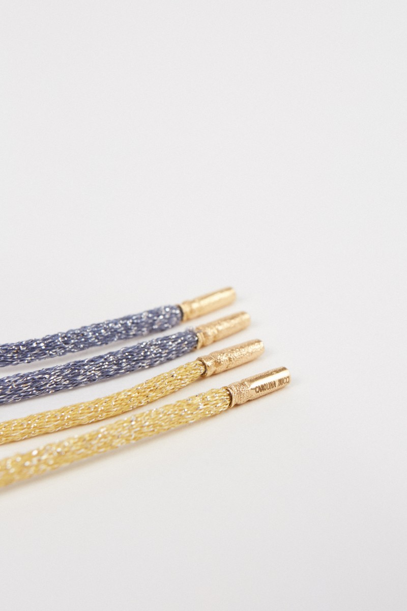 Carolina Bucci Perlenset 'FORTE Beads' mit Armband und Kette Gold/Blau