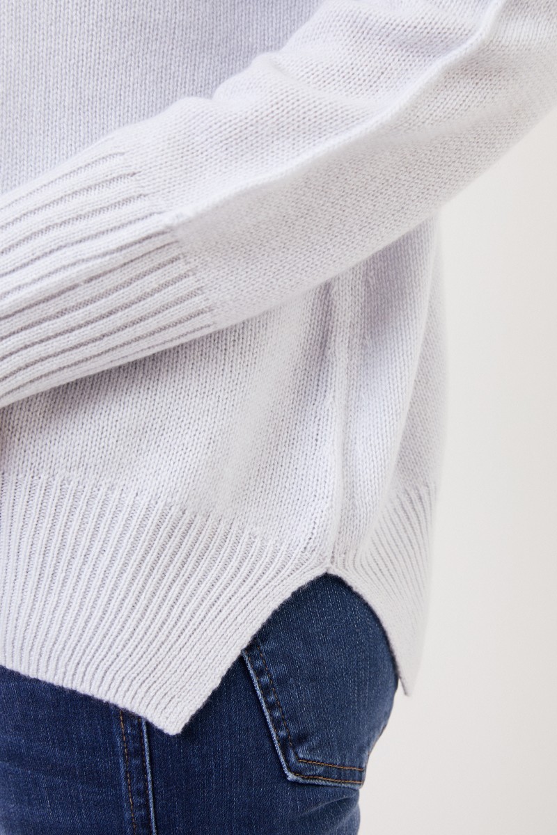 Allude Cashmere Pullover Hellblau