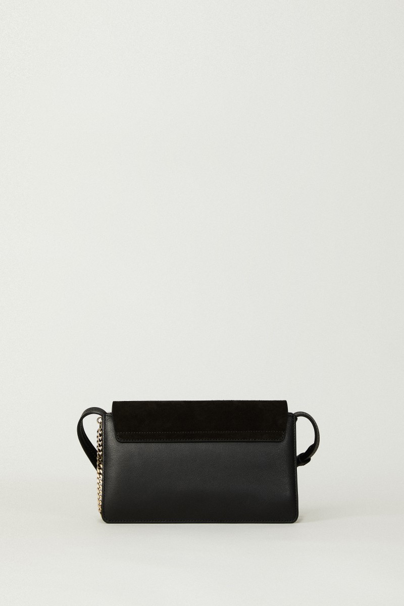 Schultertasche 'Faye Small' Schwarz
