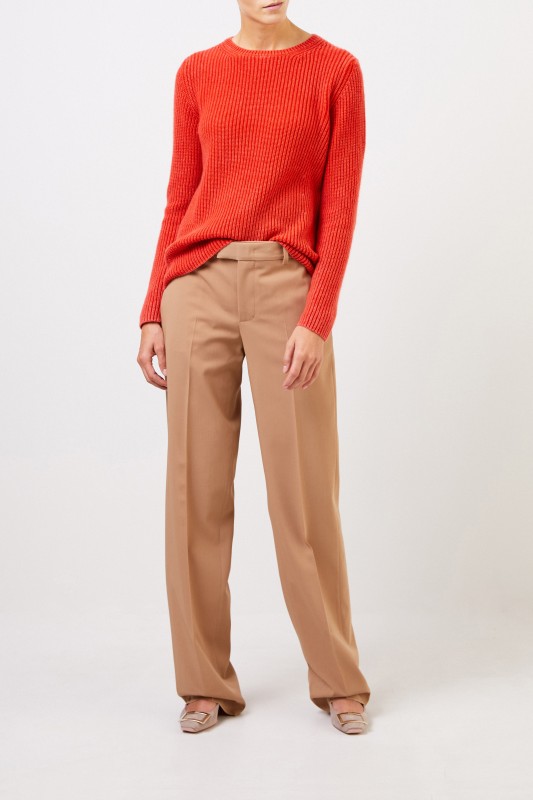 Iris von Arnim Cashmere-Pullover 'Sessanio' Granat
